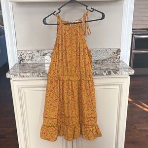 Floral Yellow Dress